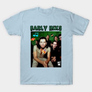 early inxs 90s style retro vintage 80s gifts T-Shirt